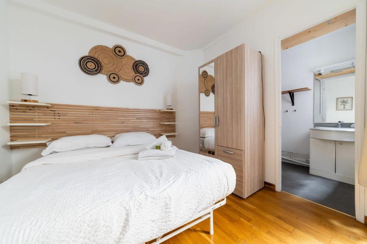 85M2 De Confort Paris 17 - Charme Parisien 6P - Flat-Guest Ngoại thất bức ảnh