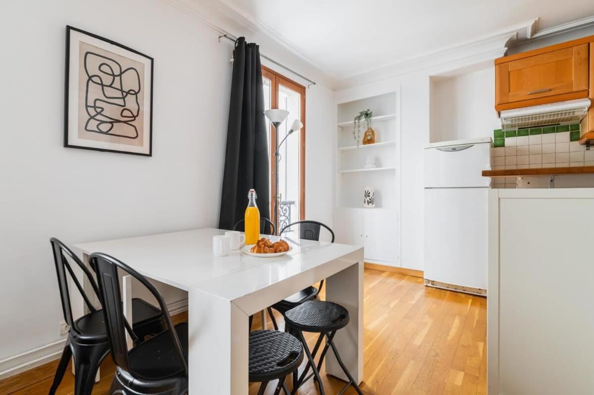 85M2 De Confort Paris 17 - Charme Parisien 6P - Flat-Guest Ngoại thất bức ảnh