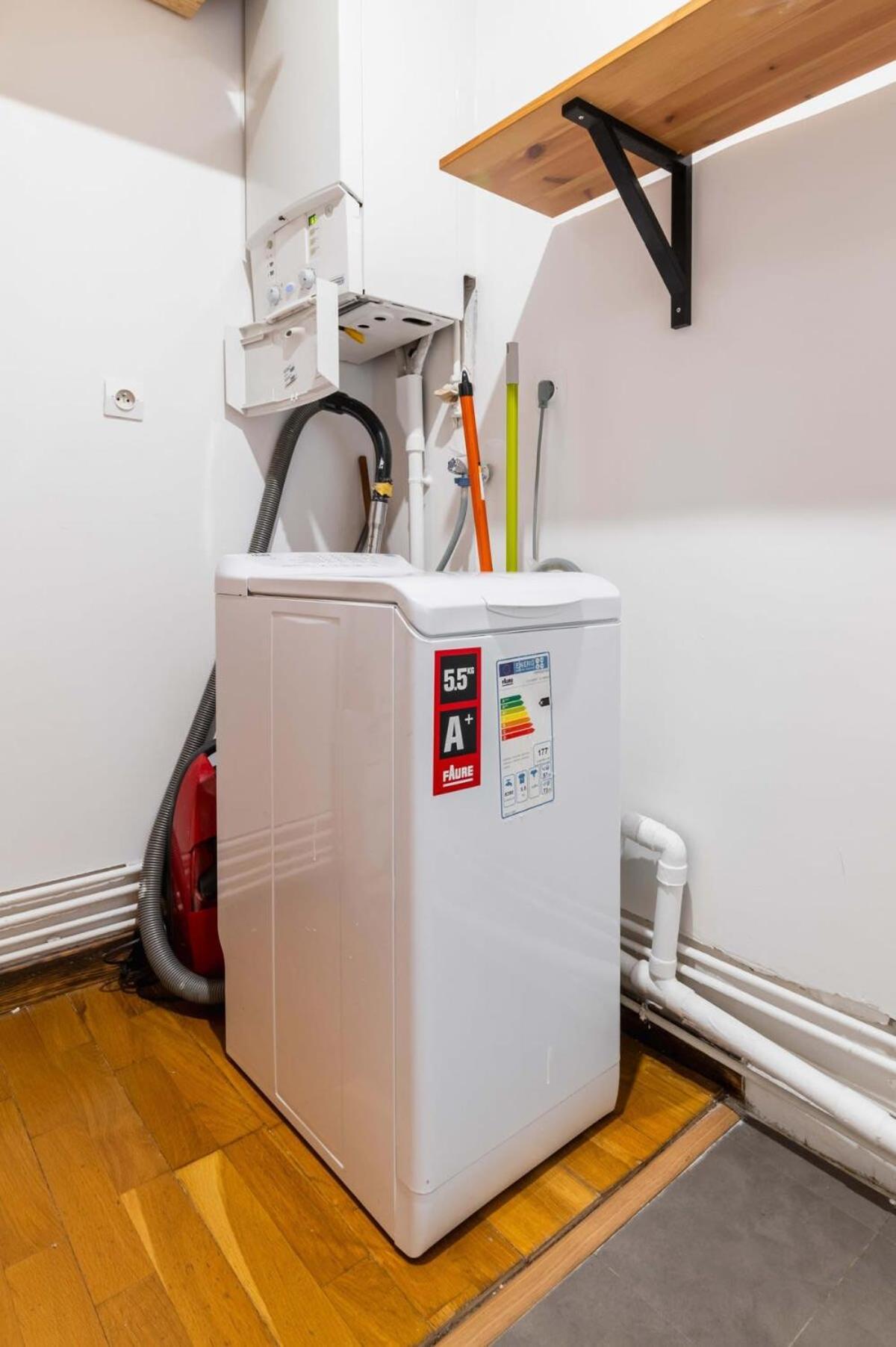 85M2 De Confort Paris 17 - Charme Parisien 6P - Flat-Guest Ngoại thất bức ảnh